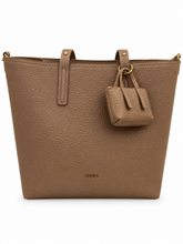Lade das Bild in den Galerie-Viewer, Große Shopper-Tasche mit Innentasche & Mini-Täschchen – Camel