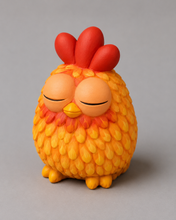 Lade das Bild in den Galerie-Viewer, La gallinita – Hühner Gipsfigur zum Bemalen | Kreativset mit 1 Figur, 2 Pinseln & 5 Farben