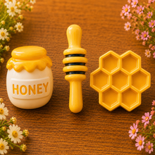 Lade das Bild in den Galerie-Viewer, Gipsfiguren Bastelset Bienenwelt - La colmena | Als fertiges 3er-Set | Auf Wunsch personalisierbar