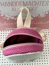 Lade das Bild in den Galerie-Viewer, Kindergartenrucksack Kinder – Mini Rucksack mit Katzenmotiv | Waffelpique & Baumwolle | handgemacht | Kita & Vorschule Geschenk