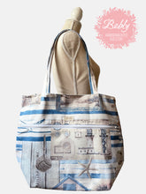 Lade das Bild in den Galerie-Viewer, Tragetasche, Shopper XXL mit integrierter herausnehmbarer Kosmetiktasche