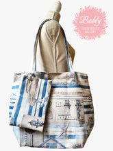 Lade das Bild in den Galerie-Viewer, Tragetasche, Shopper XXL mit integrierter herausnehmbarer Kosmetiktasche