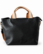 Cargar imagen en el visor de la galería, Kunstledertasche mit Kosmetiktasche &amp; Schulterriemen – Vintage Style
