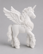 Charger l'image dans la galerie, El unicornio – Einhorn Gipsfigur zum Bemalen | Kreativset mit 1 Figur, 2 Pinseln &amp; 6 Farben
