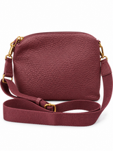 Load image into Gallery viewer, Große Shopper-Tasche mit Innentasche &amp; Mini-Täschchen – Aubergine
