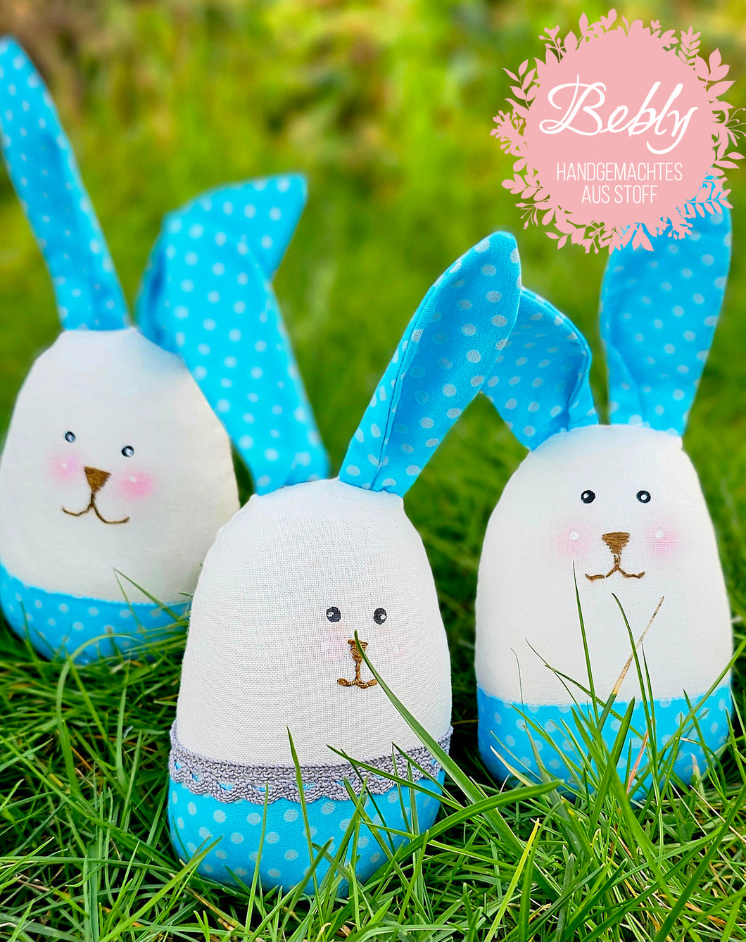 Osterhase aus Stoff