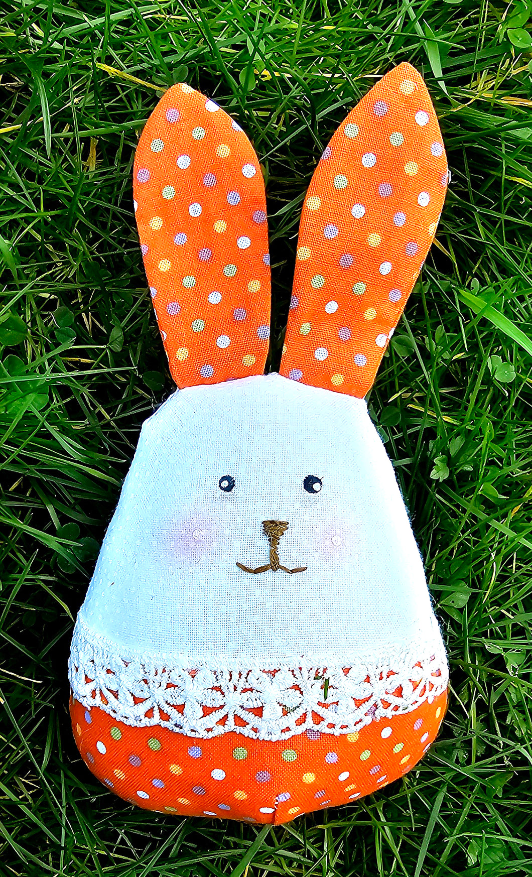 Osterhase aus Stoff