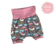 Cargar imagen en el visor de la galería, Kurze Pumphose Jersey &quot;Einhorn&quot;, Größe 62/68, Short
